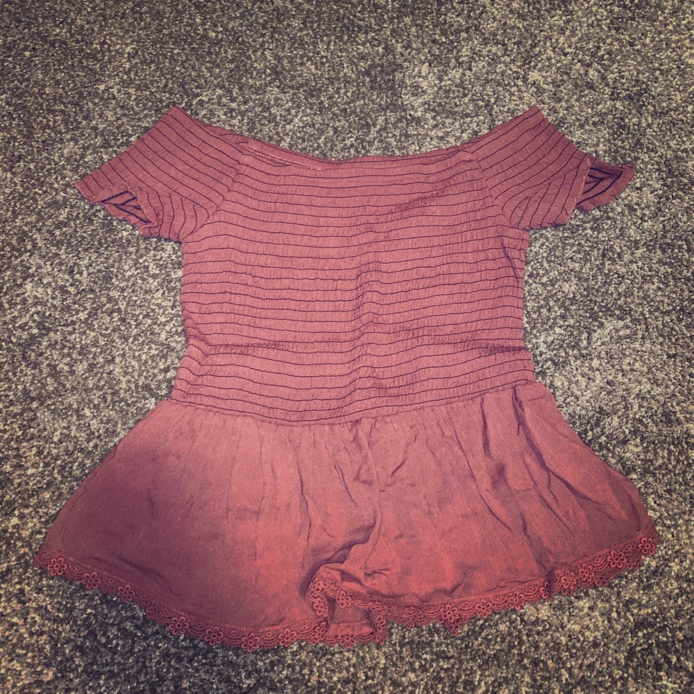 Off the shoulder top
